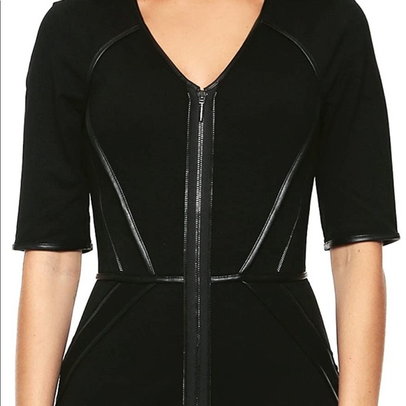 NWT Guess Dorri Zipper Dress, Size 4 - Picture 4 of 9